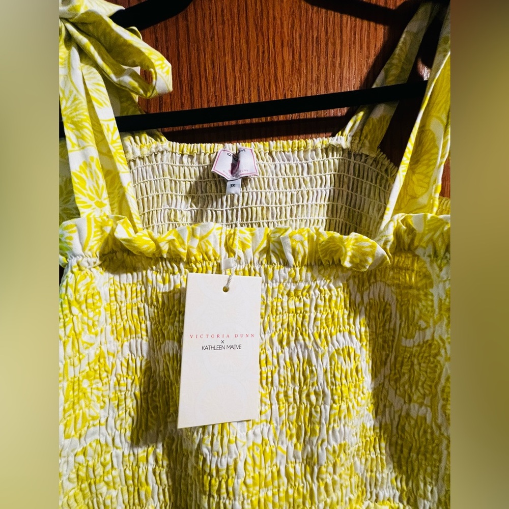 Victoria Dunn x Kathleen Maeve lemon 🍋 dress!